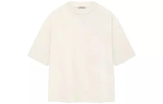 Футболка с коротким рукавом Fear Of God, Cream/Cream