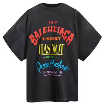 Футболка с коротким рукавом Flame Balenciaga, черный