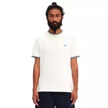 Футболка с коротким рукавом Fred Perry Twin Tipped, белый