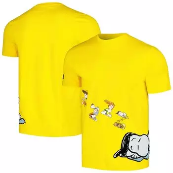 Футболка с коротким рукавом Freeze Max Comic Books & Strips, желтый