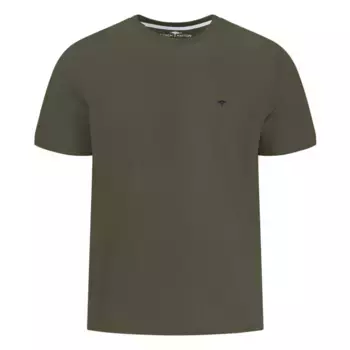 Футболка с коротким рукавом Fynch Hatton Basic, зеленый