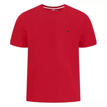 Футболка с коротким рукавом Fynch Hatton Basic, красный