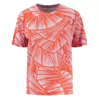 Футболка с коротким рукавом Fynch Hatton Slub Aop Shell, оранжевый