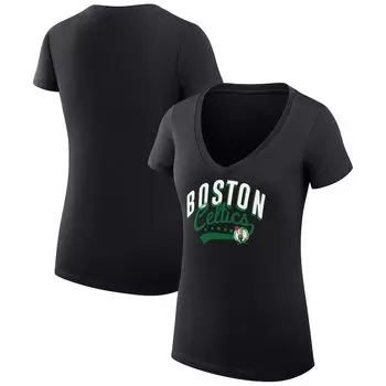 Футболка с коротким рукавом G-III 4Her by Carl Banks Boston Celtics, зеленый