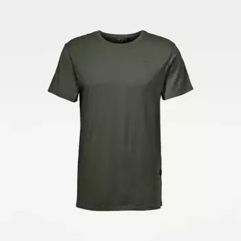 Футболка с коротким рукавом G-Star Base-S Ribbed, зеленый