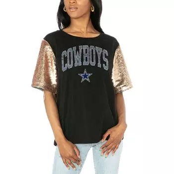 Футболка с коротким рукавом Gameday Couture Dallas Cowboys, черный