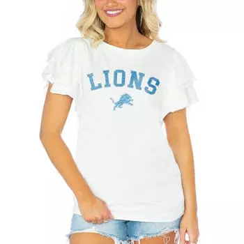 Футболка с коротким рукавом Gameday Couture Detroit Lions, белый