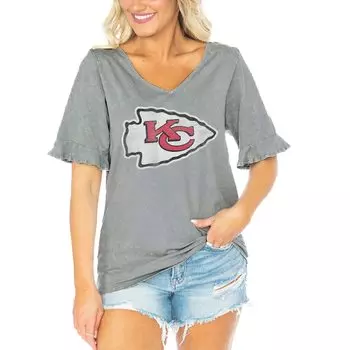 Футболка с коротким рукавом Gameday Couture Kansas City Chiefs, серый