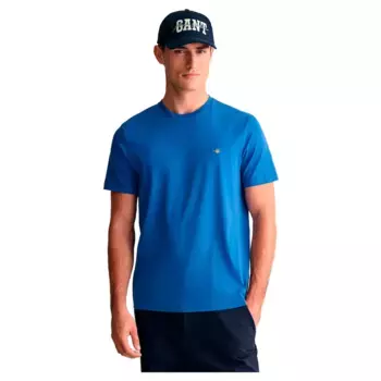 Футболка с коротким рукавом Gant 2003184 Regular Fit, синий