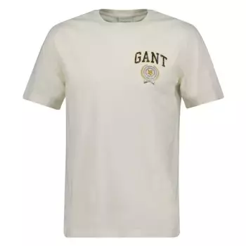 Футболка с коротким рукавом Gant 2003262, бежевый