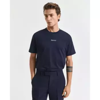 Футболка с коротким рукавом Gant 2003308, синий
