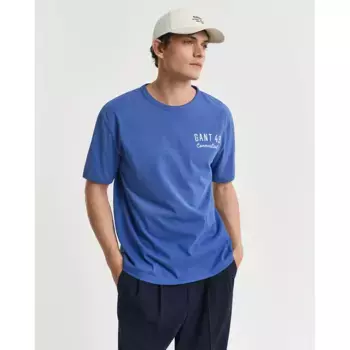 Футболка с коротким рукавом Gant 2003314, синий