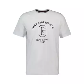 Футболка с коротким рукавом Gant Graphic 2003310, белый