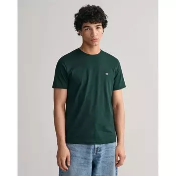 Футболка с коротким рукавом Gant Reg Shield, зеленый