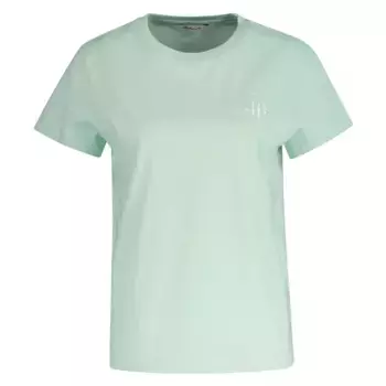 Футболка с коротким рукавом Gant Tonal Shield, зеленый