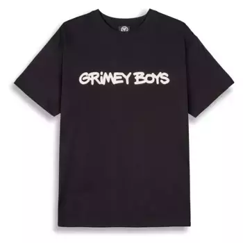 Футболка с коротким рукавом Grimey Boys Regular, черный