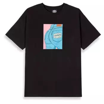 Футболка с коротким рукавом Grimey The Professor Booty Regular, черный