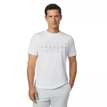 Футболка с коротким рукавом Hackett Club, белый
