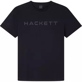 Футболка с коротким рукавом Hackett Essential, черный