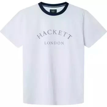 Футболка с коротким рукавом Hackett Heritage Ess, белый