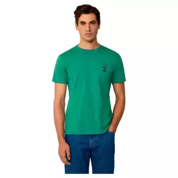 Футболка с коротким рукавом Hackett Heritage Number, зеленый