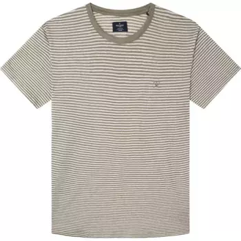 Футболка с коротким рукавом Hackett Stripe, зеленый
