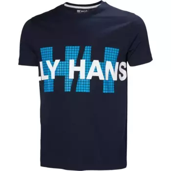 Футболка с коротким рукавом Helly Hansen Core Graphic T 2.0, синий
