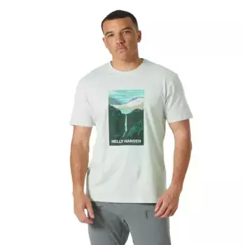 Футболка с коротким рукавом Helly Hansen Massif Graphic, зеленый
