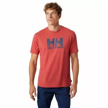 Футболка с коротким рукавом Helly Hansen Skog Recycled Graphic, оранжевый