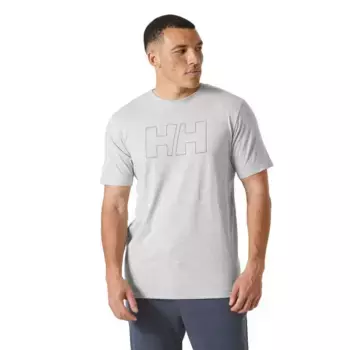 Футболка с коротким рукавом Helly Hansen Tech Logo, серый