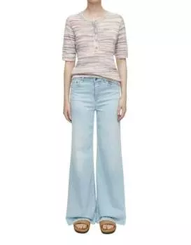 Футболка с коротким рукавом Henley разноцветная CLOSED, мультиколор