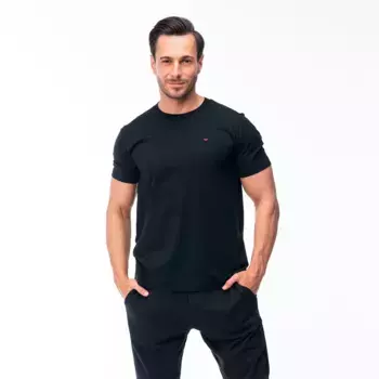 Футболка с коротким рукавом HI-TEC Playo II, черный