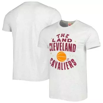 Футболка с коротким рукавом Homage Cleveland Cavaliers, пепельный