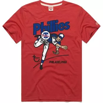 Футболка с коротким рукавом Homage Philadelphia Phillies, красный