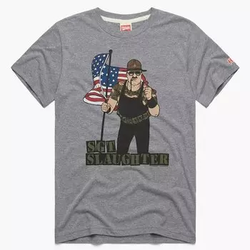 Футболка с коротким рукавом Homage Sgt Slaughter, серый