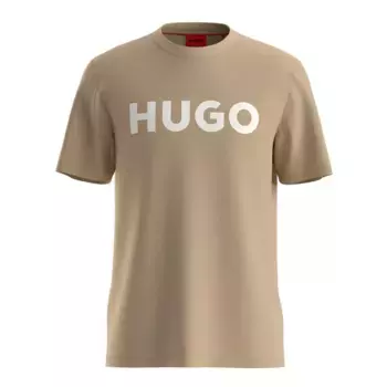 Футболка с коротким рукавом HUGO Dulivio 10229761 01, бежевый