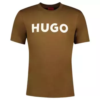 Футболка с коротким рукавом HUGO Dulivio 10229761 01, коричневый