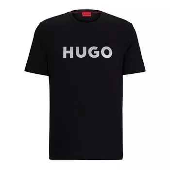 Футболка с коротким рукавом HUGO Dulivio U241, черный