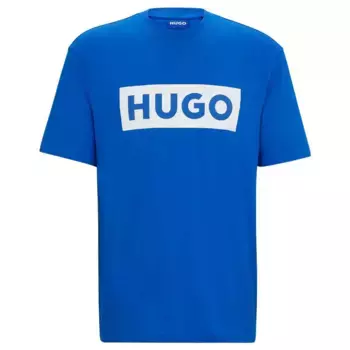 Футболка с коротким рукавом HUGO Nico BLUE, синий