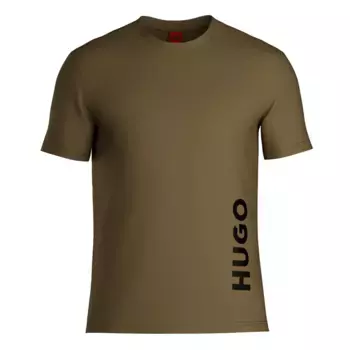 Футболка с коротким рукавом HUGO Relaxed 10250129 01, зеленый