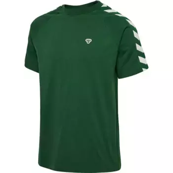 Футболка с коротким рукавом Hummel Archive Loose, зеленый