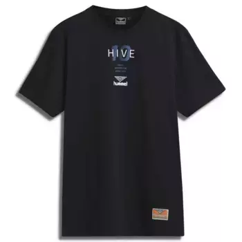 Футболка с коротким рукавом Hummel Hive Aiden, черный