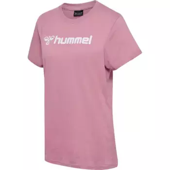 Футболка с коротким рукавом Hummel Mover Cotton, розовый