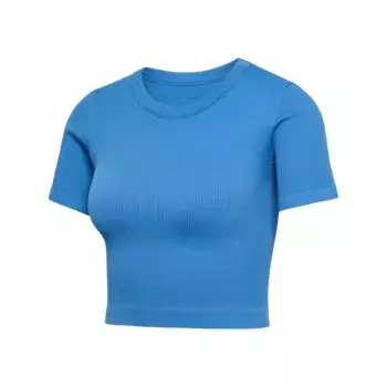 Футболка с коротким рукавом Hummel Pulse Seamless Rib, синий