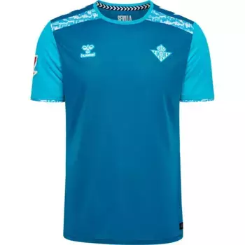 Футболка с коротким рукавом Hummel Real Betis 24/25 Third, синий