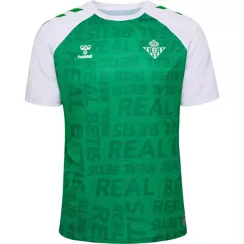 Футболка с коротким рукавом Hummel Real Betis 23/24 pre match, зеленый