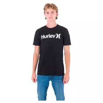 Футболка с коротким рукавом Hurley Evd One&Only Solid, черный