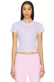 Футболка с коротким рукавом и круглым воротом La Made, soft sky