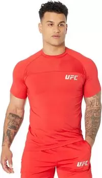Футболка с коротким рукавом и круглым вырезом UFC, красный