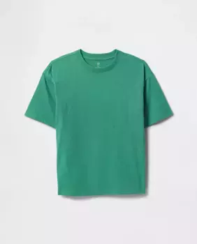 Футболка с коротким рукавом и круглым вырезом для мальчика Gap, зеленый